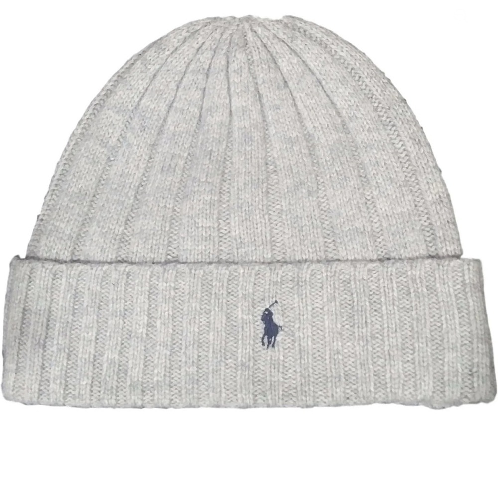 Polo Ralph Lauren Men's Signature Merino Cuffed Beanie